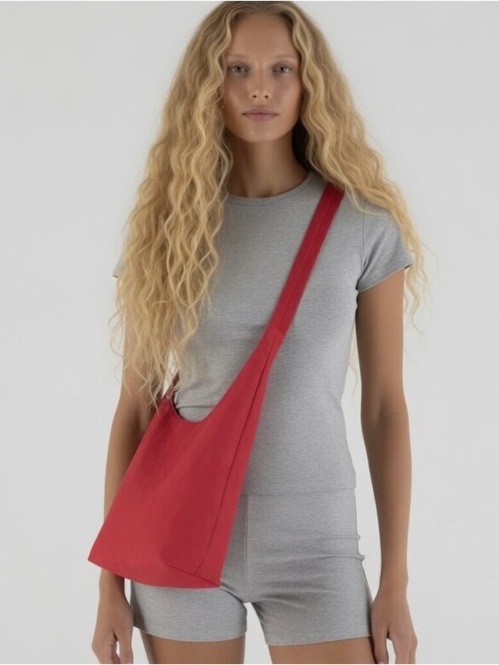 BAGGU Red Sling or Crossbody